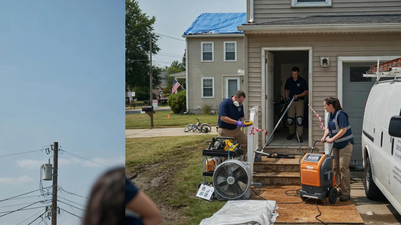 Water Damage Repair in Schellsburg, PA near me